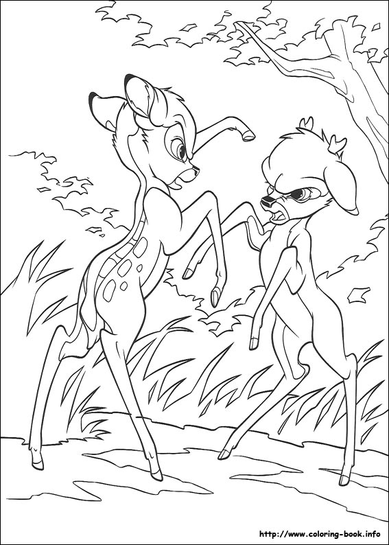 Bambi 2 coloring picture